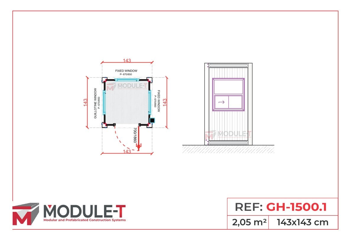 Module-T | Guardhouses and Kiosks