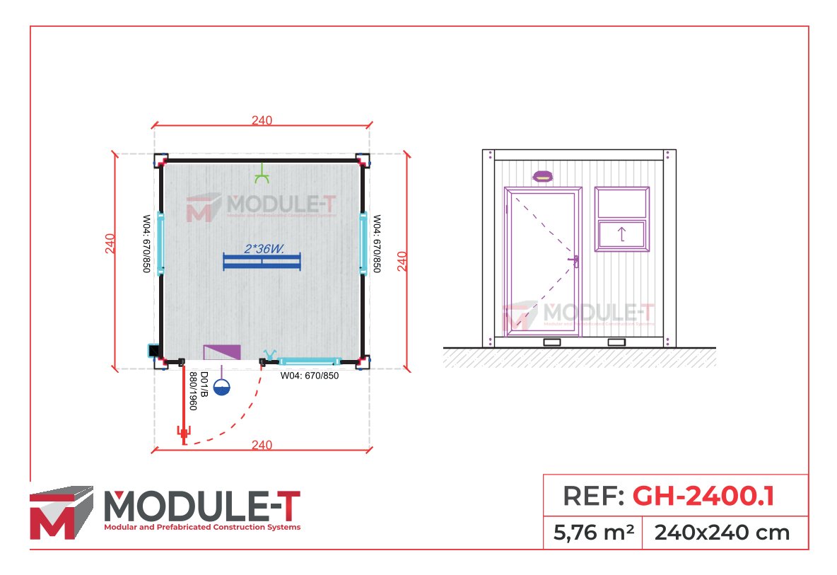Module-T | Guardhouses and Kiosks