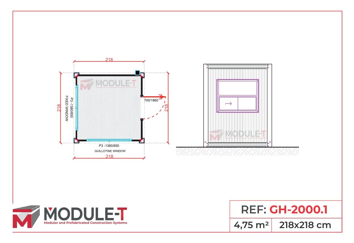 Module-T | Guardhouses and Kiosks