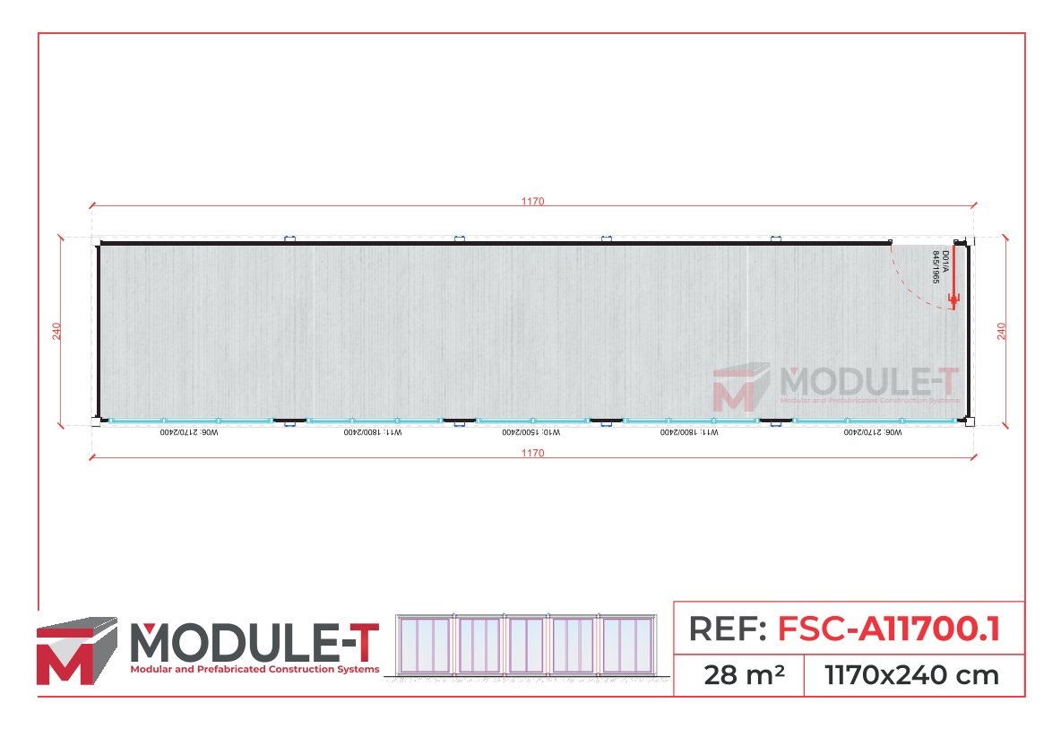 Module-T | Conteneur Showroom