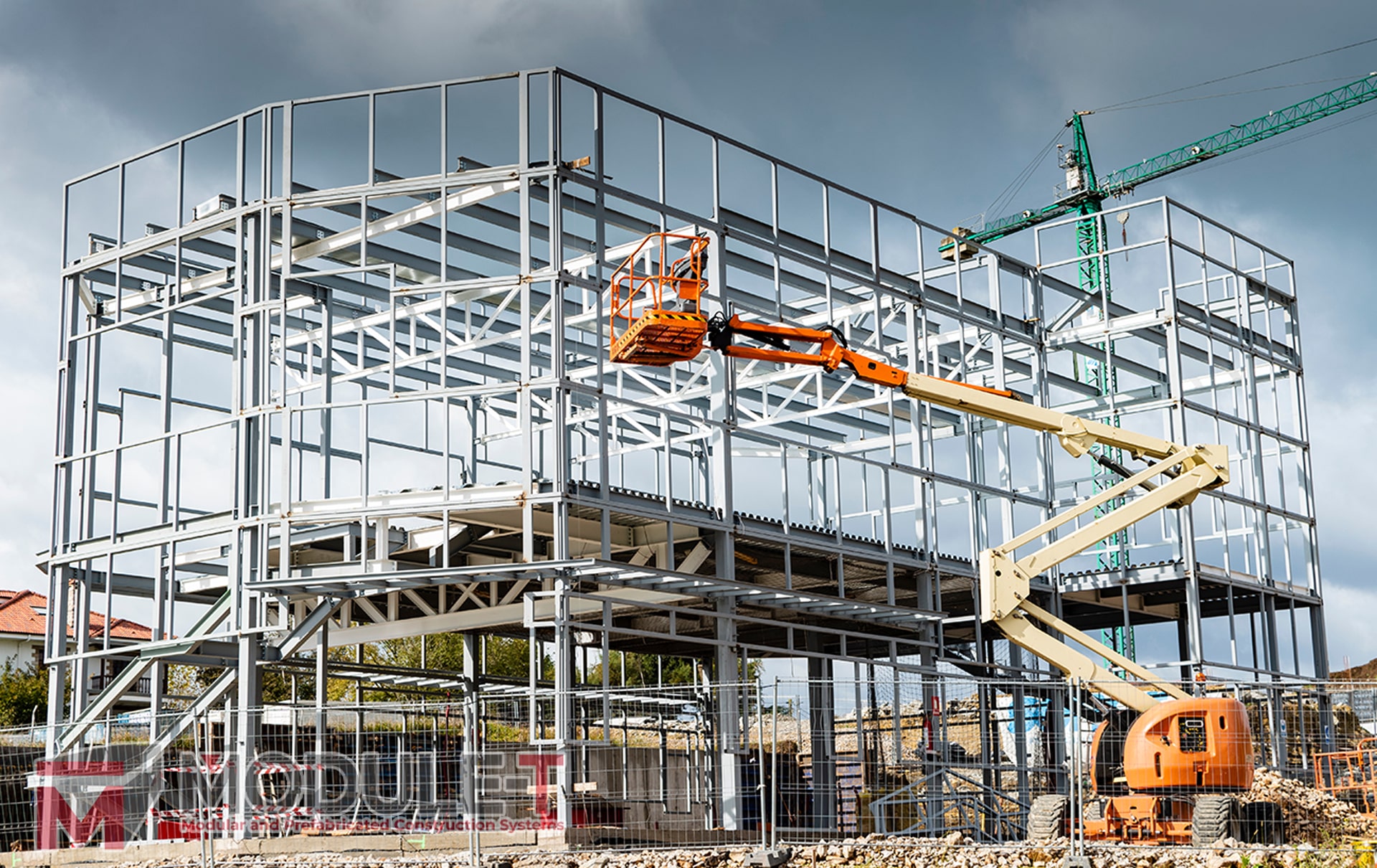 Module-T | Estructuras Metallicas: Hangar y Estructura Industrial