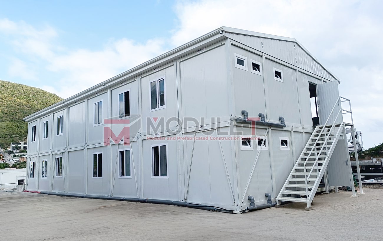 Module-T | Complexe Modulaire Deux Etages Sint Marteen
