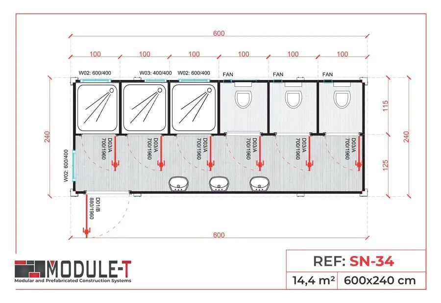 Module-T | WC Container