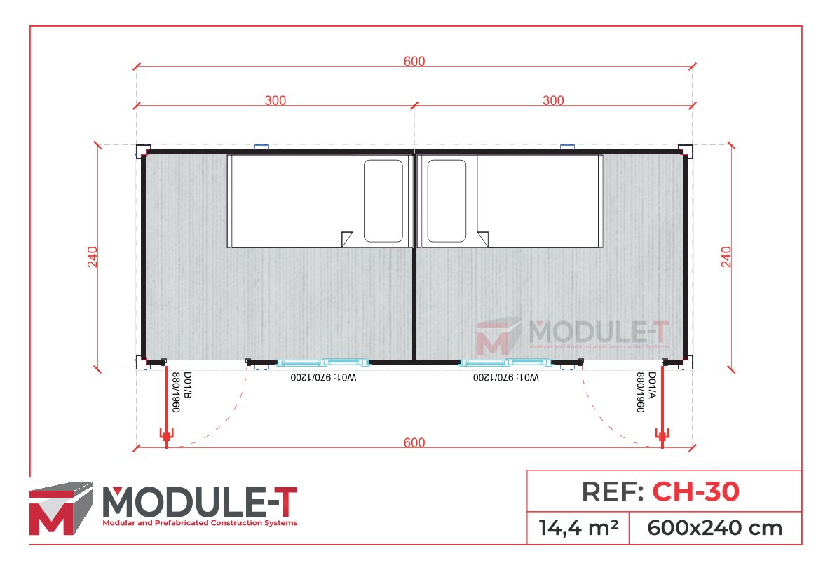 Module-T | Dormitory Containers