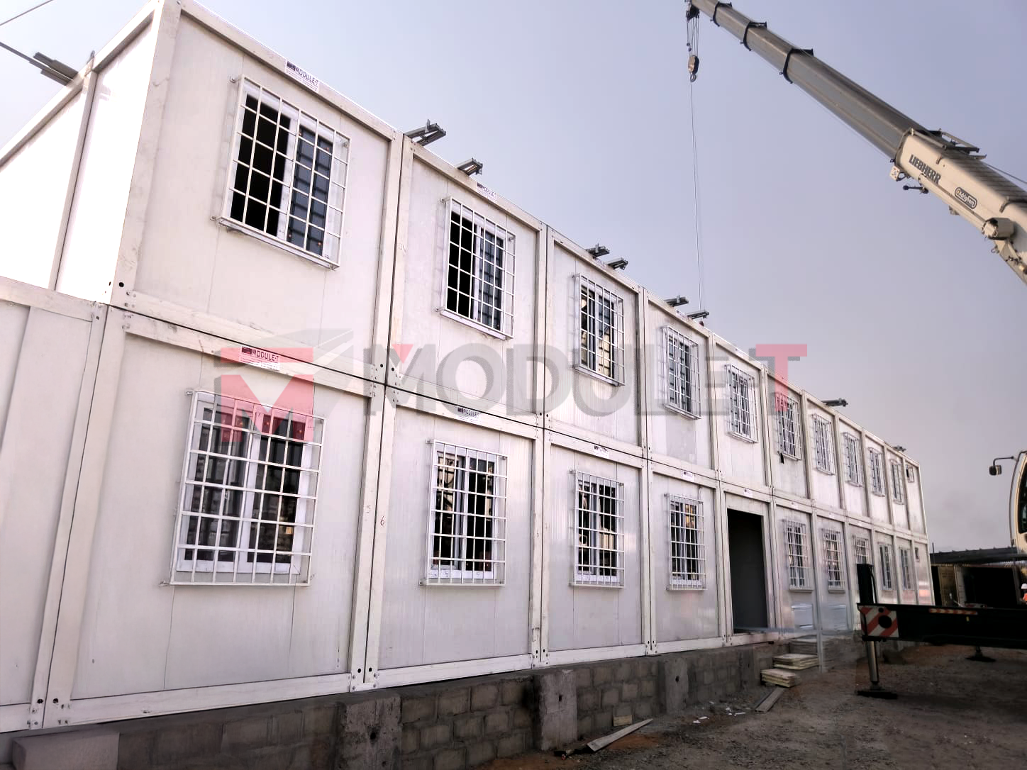Module-T | Campamento Modular de Dos Plantas de 936 m² en el Puerto de Matadi, Kinshasa – República Democrática del Congo