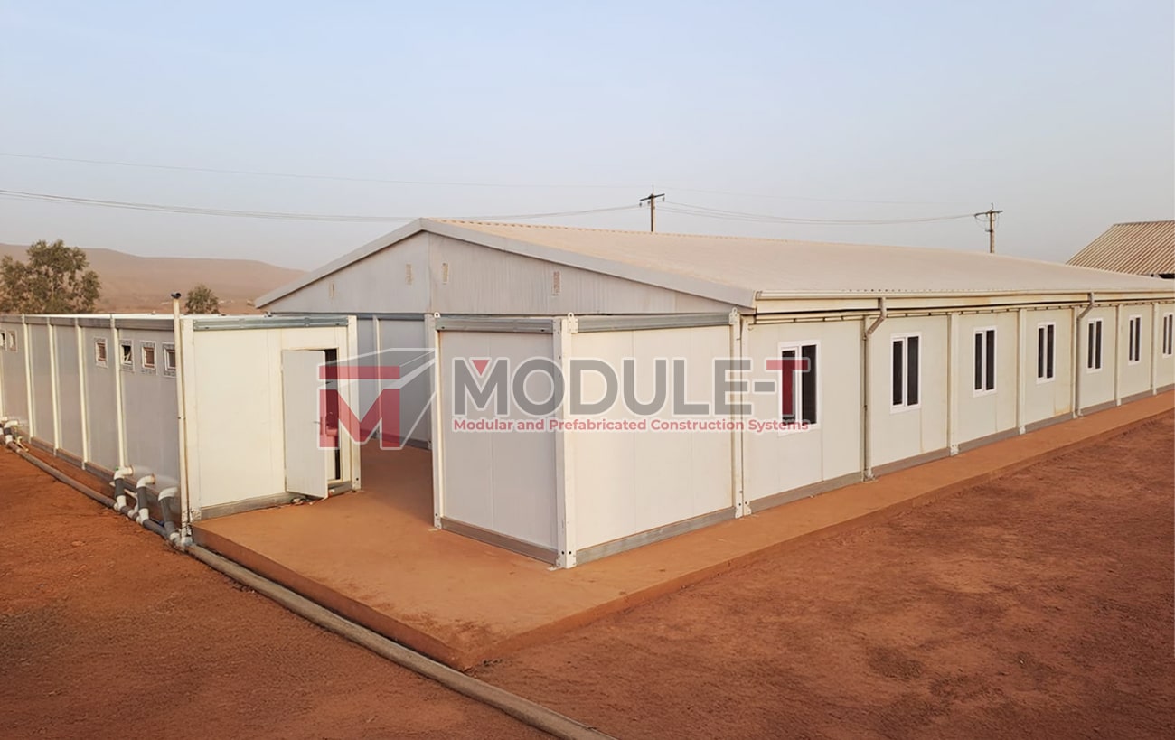 Module-T | Modular Office & Accommodation Complex in Mali | Mining Site Solution