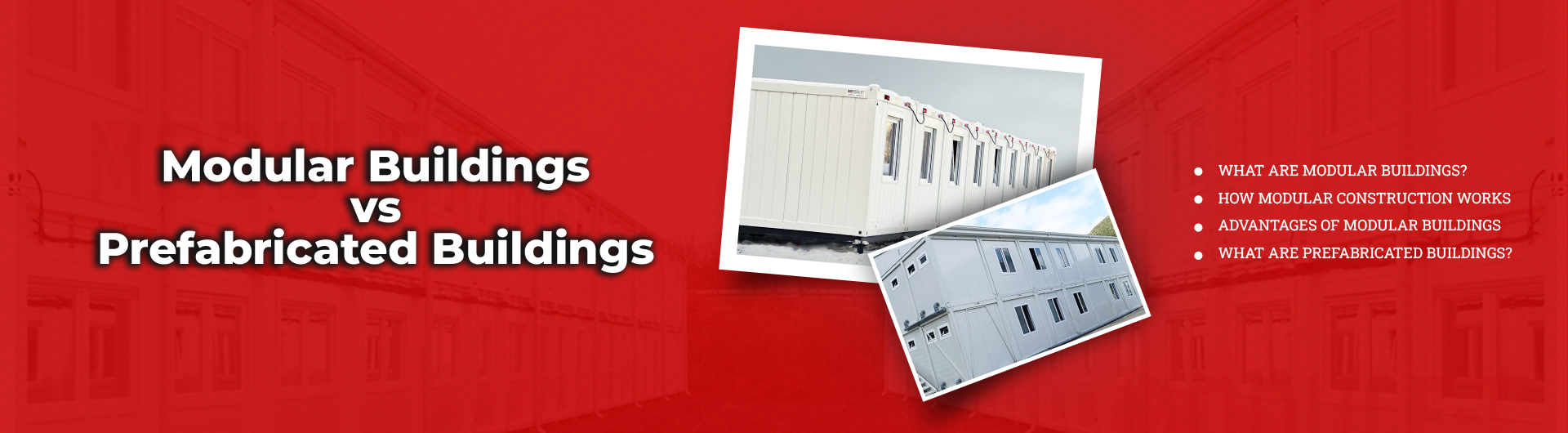 Module-T | Modular Buildings vs. Prefabricated Buildings