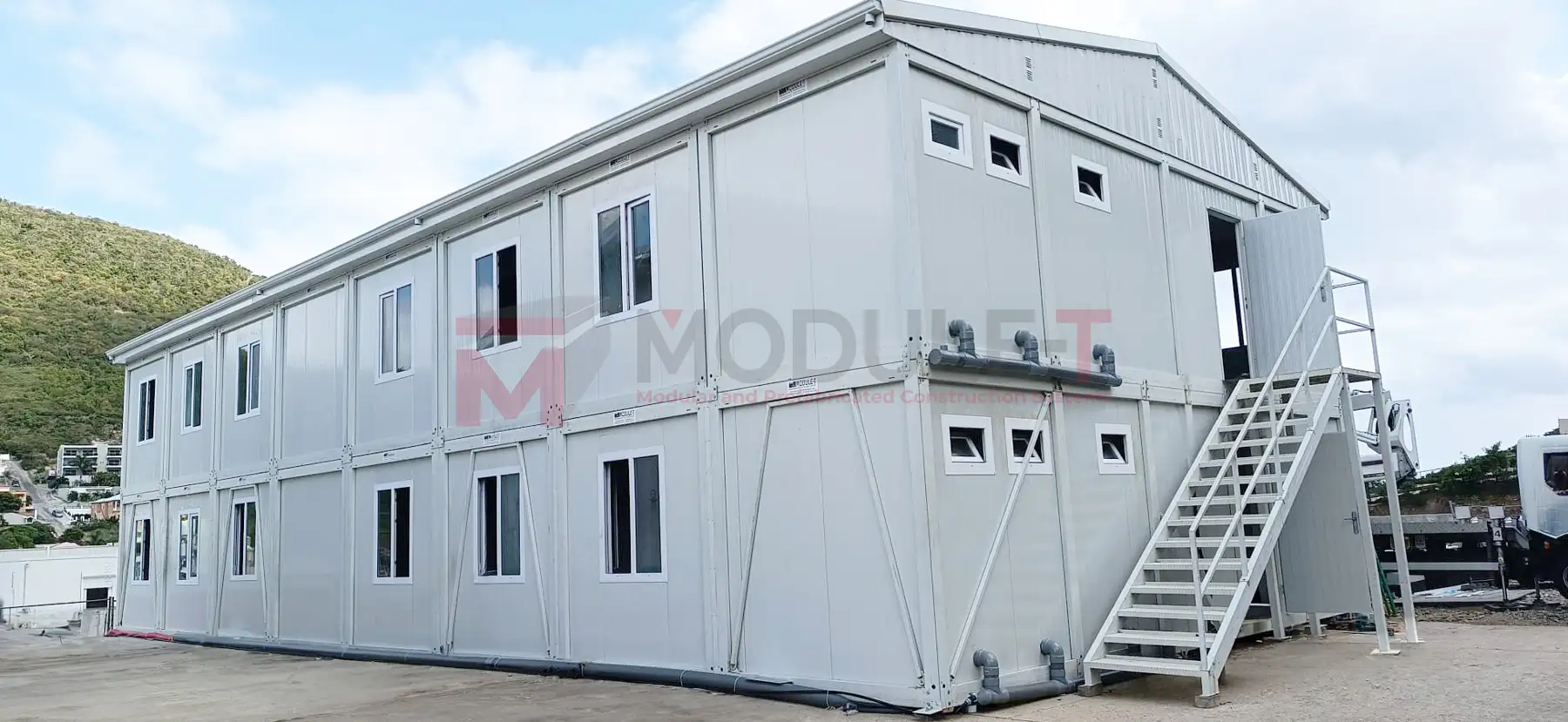 Two Storey Modular Living Complex Sint Marteen